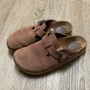 Birkenstock 38 Boston slip on clogs